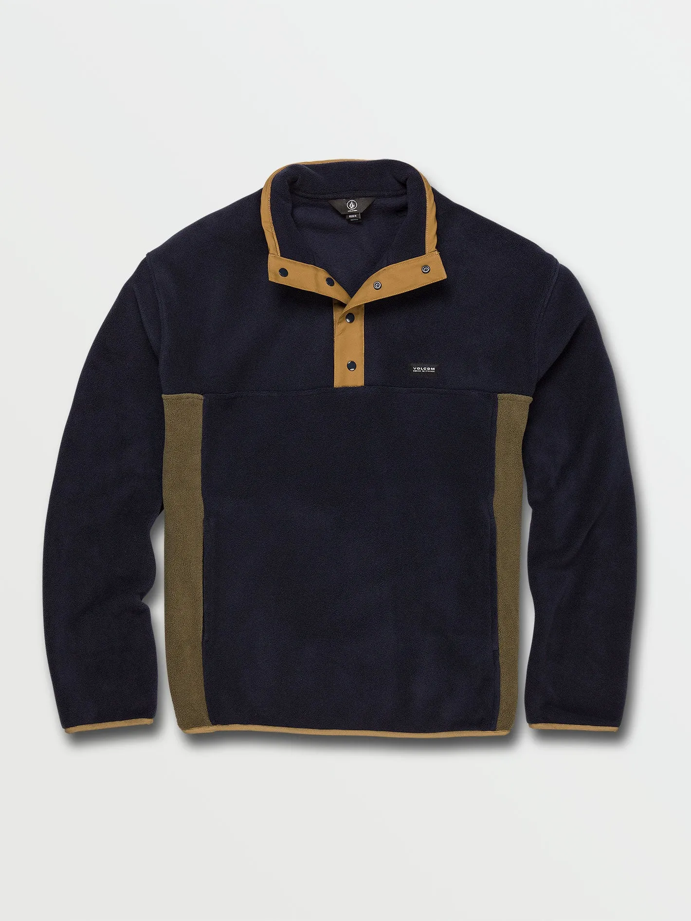 Switch Case Mock-Neck Zip Sweatshirt - Navy