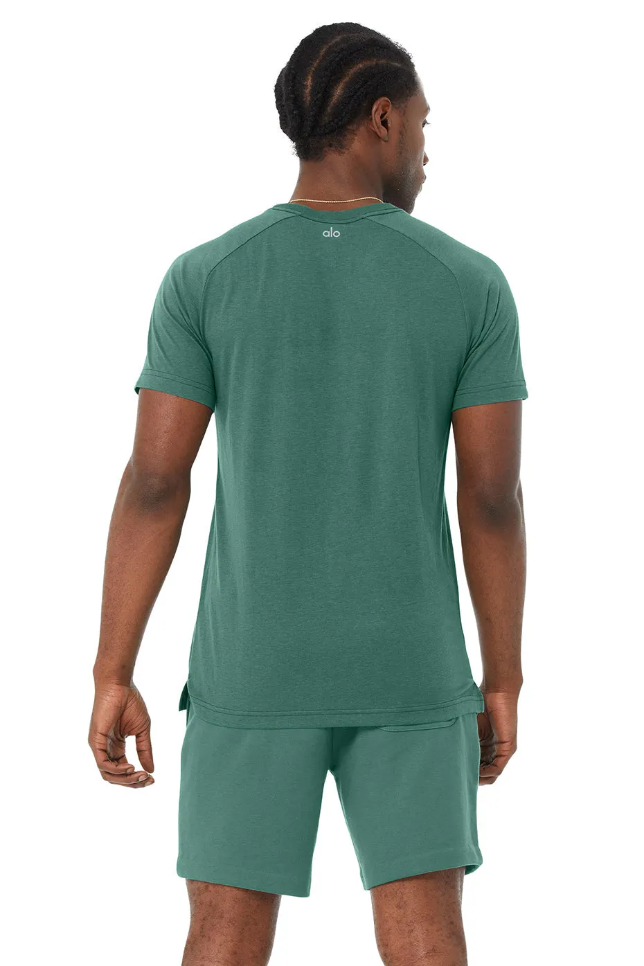 The Triumph Crew Neck Tee - Dark Ivy