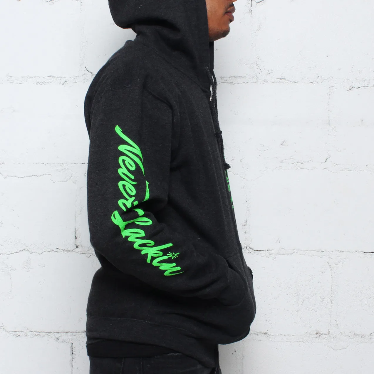 Tsunami Zip Up Hoodie Coal