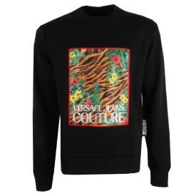 Versace Jeans Couture Tropical Tiger Print Sweatshirt