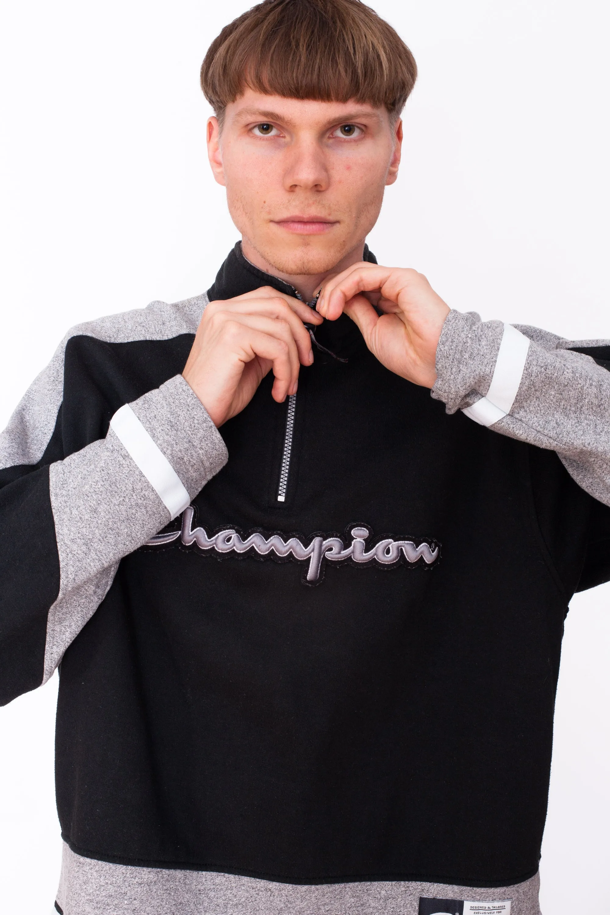 Vintage 90s Champion Quarter Zip Sweatshirt