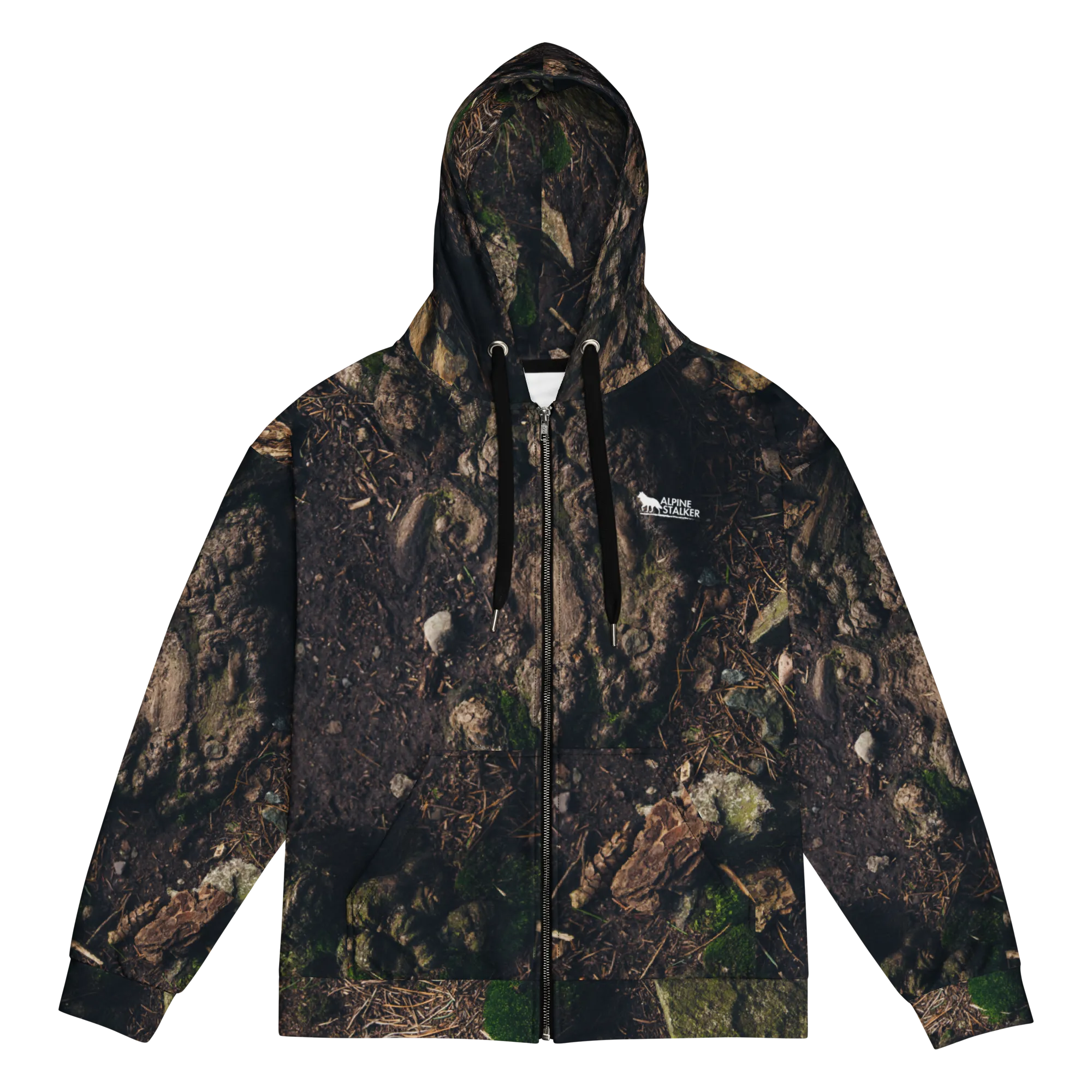 Wetland Forest Stalker Unisex zip hoodie