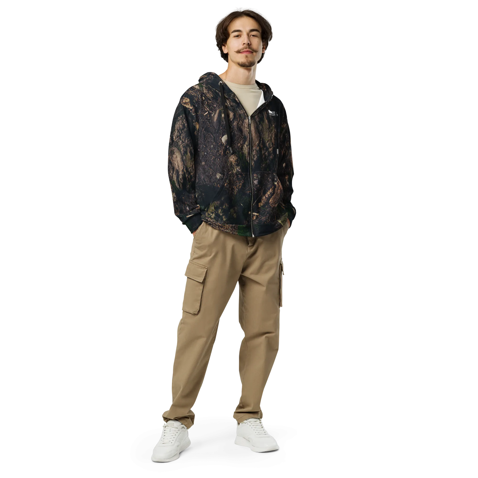 Wetland Forest Stalker Unisex zip hoodie