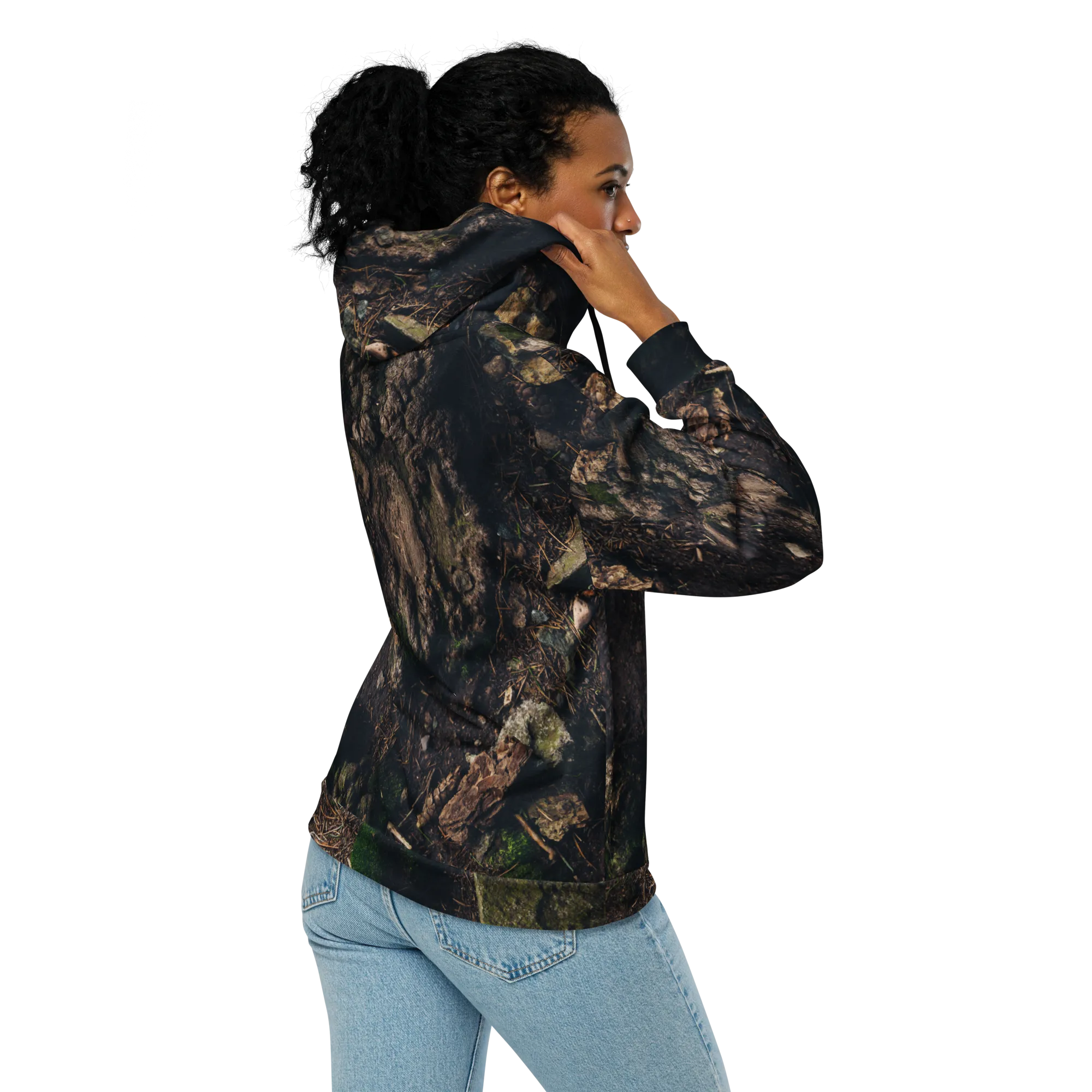 Wetland Forest Stalker Unisex zip hoodie