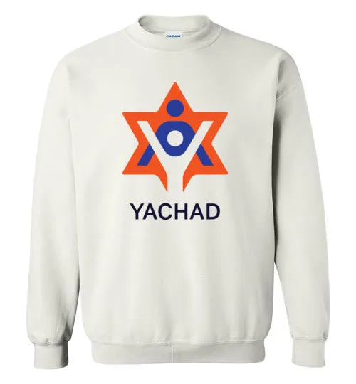 Yachad Crewneck White Sweatshirt